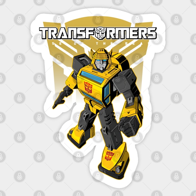 Transformers Sticker by ManulaCo